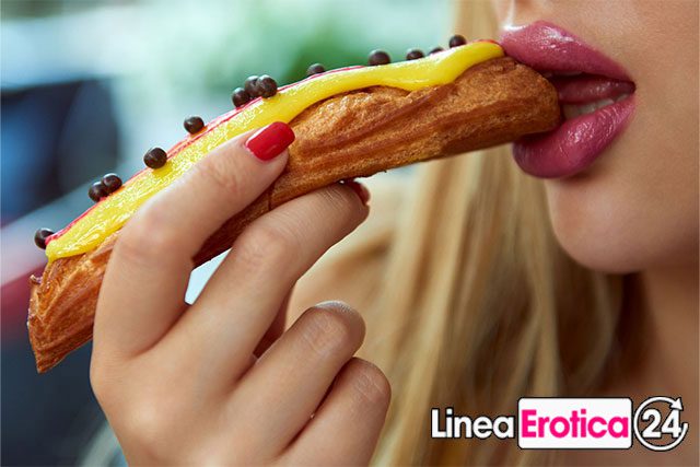 Sedotta dallo chef in magazzino